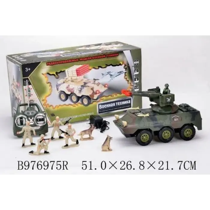 Танк з солдатами, муз.свет.кор.51 * 26,8 * 21,7