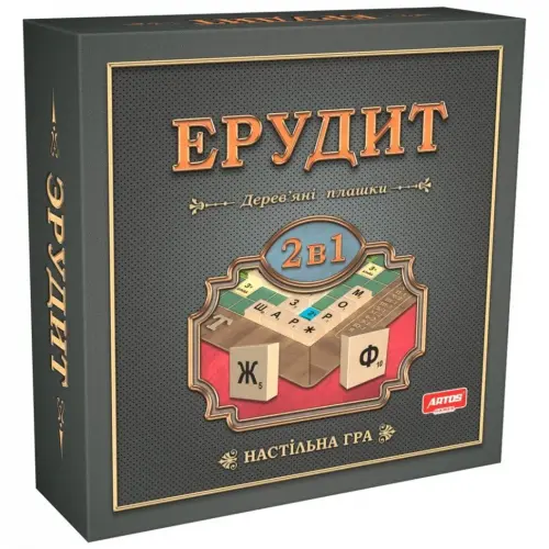 Настільна гра "Ерудит" укр