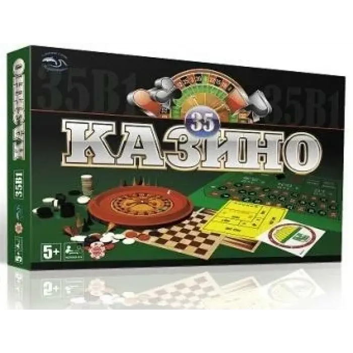 Настольная игра "Казино", 35 в 1