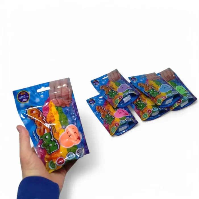 Кинетический песок "KidSand" розовый, в пакете, 400 г