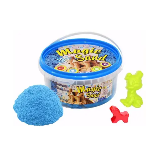 Кінетичний пісок "Magic Sand", 350 г (блакитний)