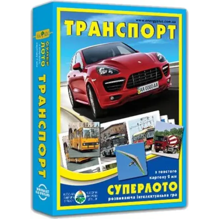 Игра "Супер ЛОТО. Транспорт"