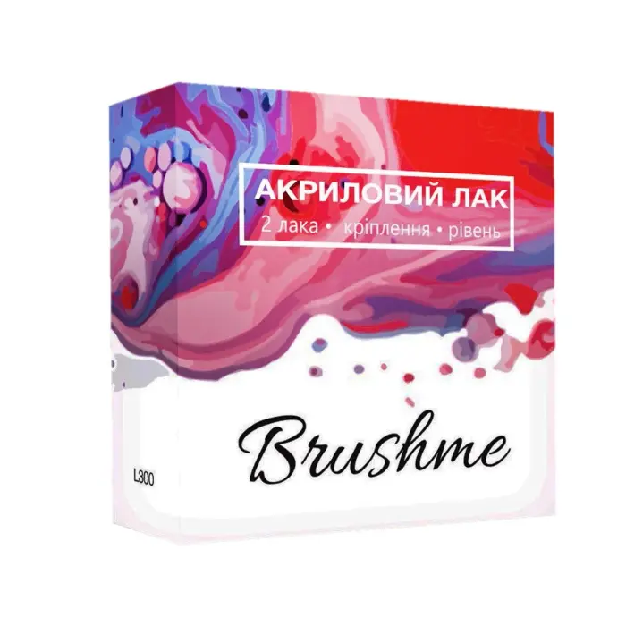 Акриловый лак и крепление на стену для картины