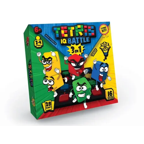 Розвиваюча гра "Tetris IQ battle 3in1", укр