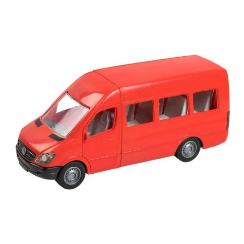 Машина "Mercedes-Benz: Sprinter", червоний