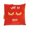 Плюшева подушка "Love to sleep"