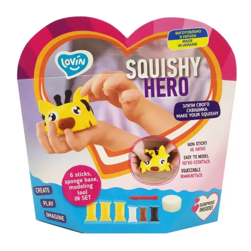 Набір для ліплення "Squishy Teency-Weensy: SquiRaff"