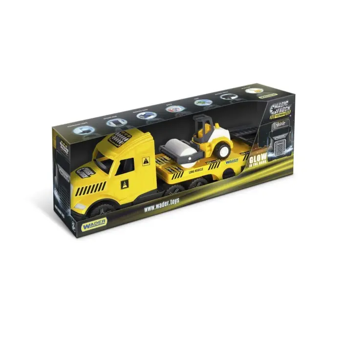 Эвакуатор "Magic Truck Technic" с катком