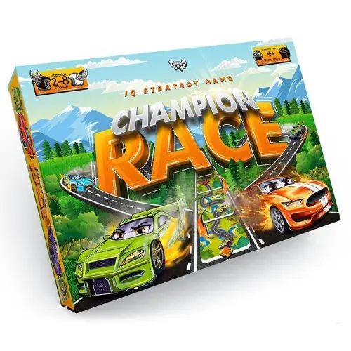 Уцінка. Настільна гра "Champion Race" - Пошкоджена упаковка