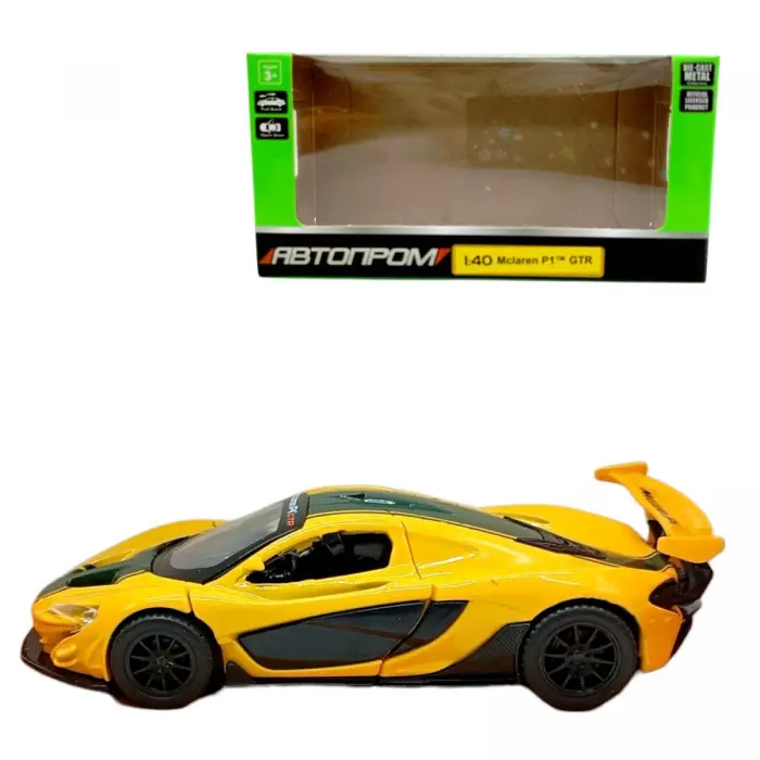 Машина металлическая автопром Mclaren P1 GTR