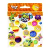 Уцінка. Кульковий пластилін "Bubble Clay" 8 кольорів укр - частково почав підсихати