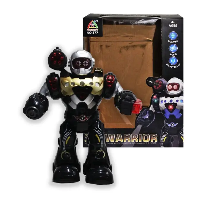 Уценка. Робот "Star Warrior", желтый - отломана рука