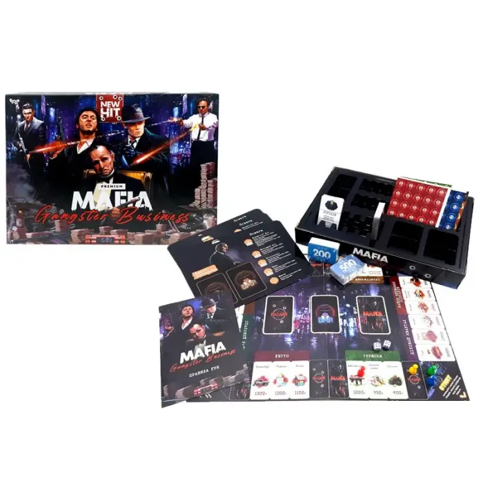 Настольная игра "MAFIA. Gangster Business. Premium" (укр)