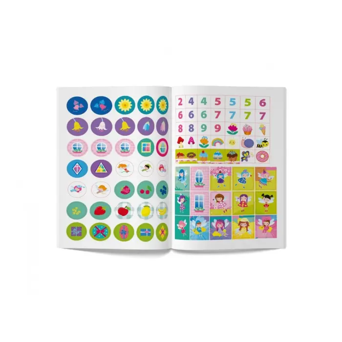 Книжка з наліпками "Activity-book. Чарівні феї" (укр)
