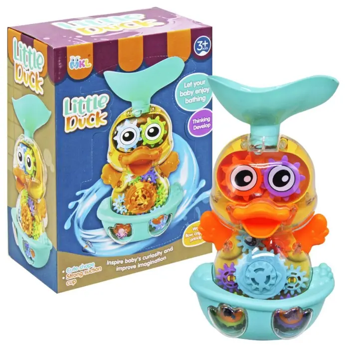 Уцінка. Игрушка для ванной "Little Duck" коли наливається вода, не працюють шестерні
