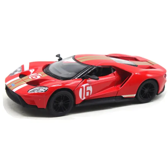 Машинка "FORD GT (HERITAGE EDITION)", червона