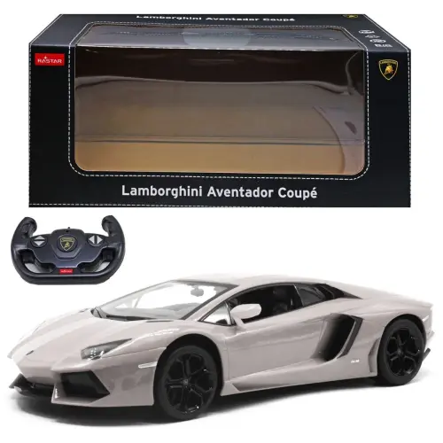 Уцінка. Машинка на радіокеруванні "Lamborghin", біла - Пошкоджена упаковка