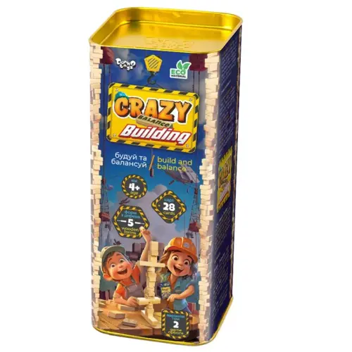 Розвиваюча настільна гра "Crazy Balance Building"