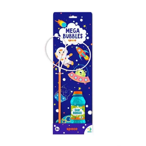 Уцінка Мильні бульбашки "Mega Bubbles Космос". Об’єм 450 мл