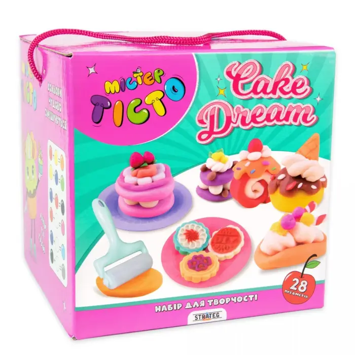 Набір для творчості Містер тісто Cake Dream Strateg українською мовою