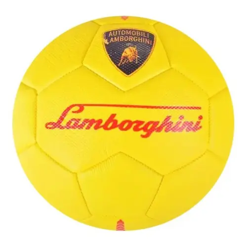 Уцінка. М`яч футбольний №5 "Lamborghini", жовтий сдуває, трохти брудний