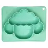 Силіконова тарілка-килимок "Баранчик", мʼятний