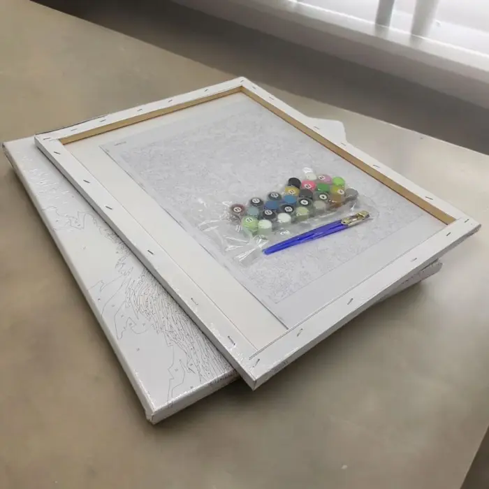 Картина по номерам "Сокровища осени" 40х50 см