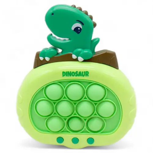 Уценка. Электронная игра "Finger Press Pop-It Console: Динозаврик" нет крышки на батарейках