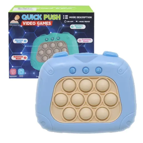 Уценка. Электронная игра "Quick push", голубой - Не работает