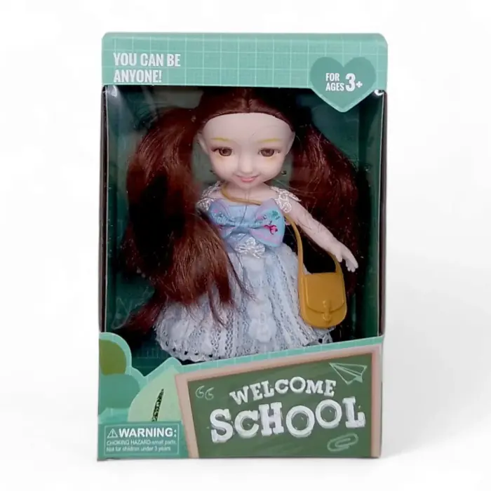 Лялька шарнірна "Welcome School", 15 см