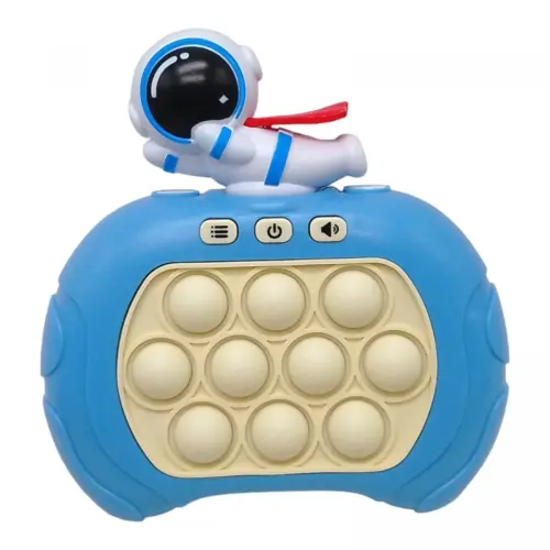 Уцінка. Розважальна гра FINGER PRESS POP-IT CONSOLE астронавт блакитний не коректно працює