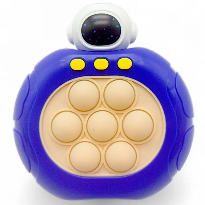 Уцінка. Електронна гра "Finger Press Pop-It Console" (космонавт синий) працює не коректно
