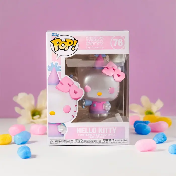Ігрова фігурка аніме Funko POP! аніме cерії "Sanrio: Hello Kitty" S2 - Хеллоу Кітті з кулькою