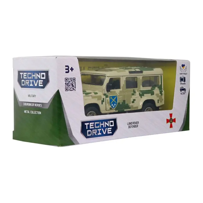 Автомодель серии Шевроны Героев - Land Rover Defender - ОК Восток