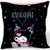 Подушка с принтом аниме "Sanrio - Куроми (Kuromi)", 30 см