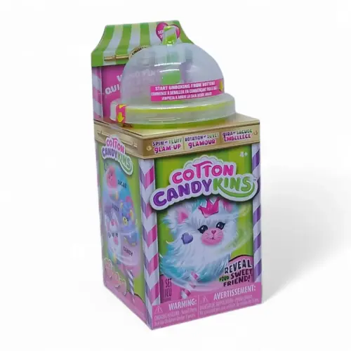 Мʼяка іграшка-сюрприз "Cotton Candykins: Пухнастий улюбленець", зелений