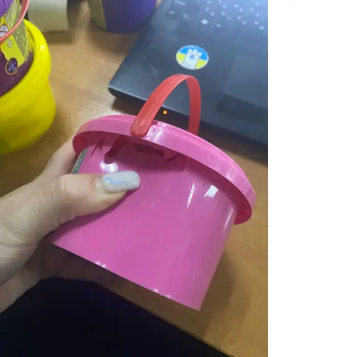 Уценка. Кинетический песок "KidSand", розовый, 500 г треснутая