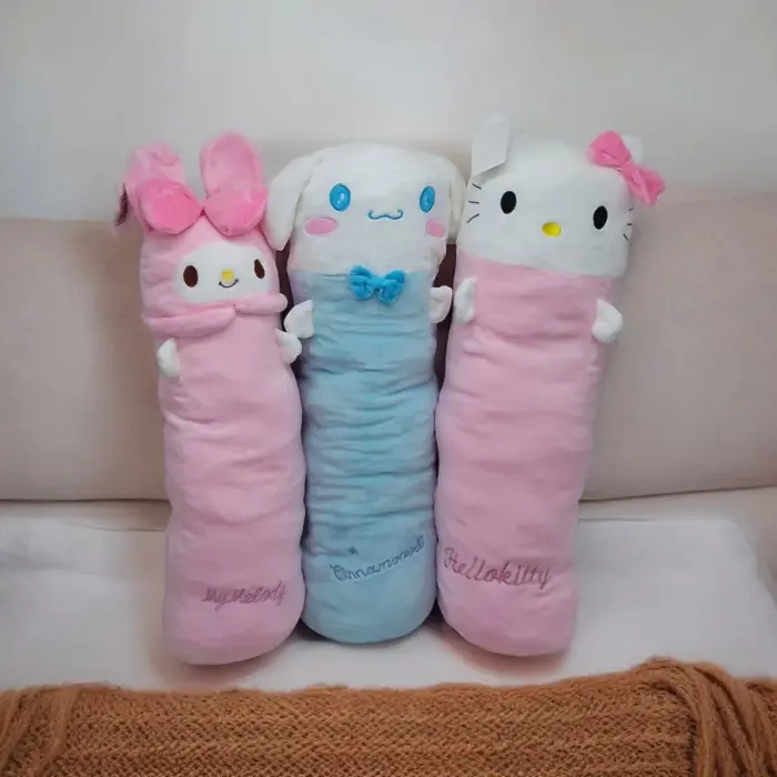 Мʼяка іграшка (подушка-обіймашка) аніме "Sanrio. My Melody", 55 см, рожевий