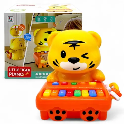 Уцінка. Інтерактивна іграшка "Little Tiger Piano" (23 см) - Пошкоджена упаковка