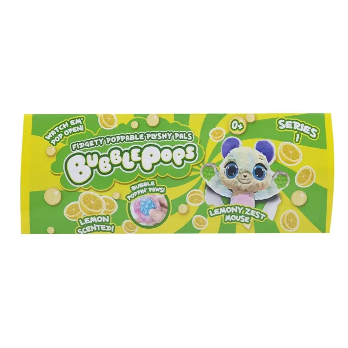 Мягкая игрушка с ароматом "Bubble Pops. Лимонный мышонок" (34 см)