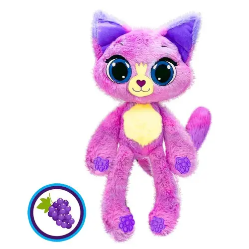 Мягкая игрушка с ароматом "Bubble Pops мини. Виноградный котенок" (20 см)