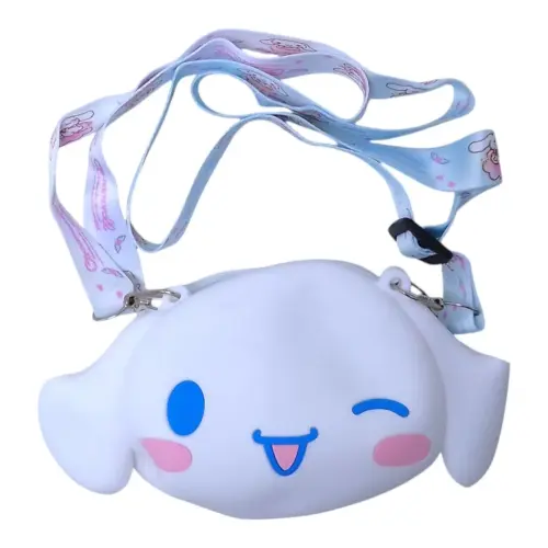 Сумочка аніме "Sanrio. Cinnamoroll (Синнаморолл)", біла