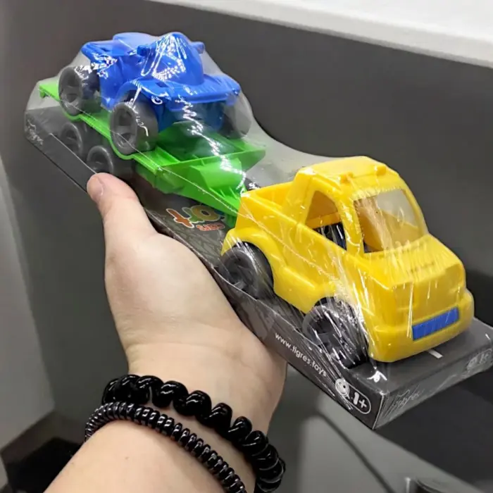 Набір авто "Kid cars Sport" (машинка синя+ жовта квадроцикл)