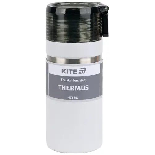 Термос Kite 473 мл., білий