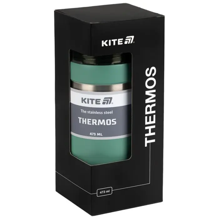 Термос Kite 473 мл., зеленый