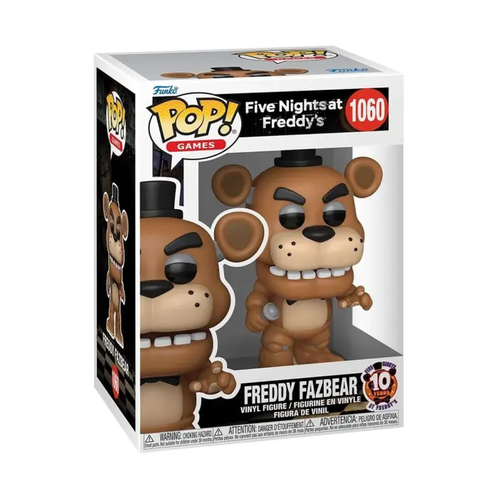 Ігрова фігурка FUNKO POP! серії "5 ночей у Фредді: 10 років" - ФРЕДДІ