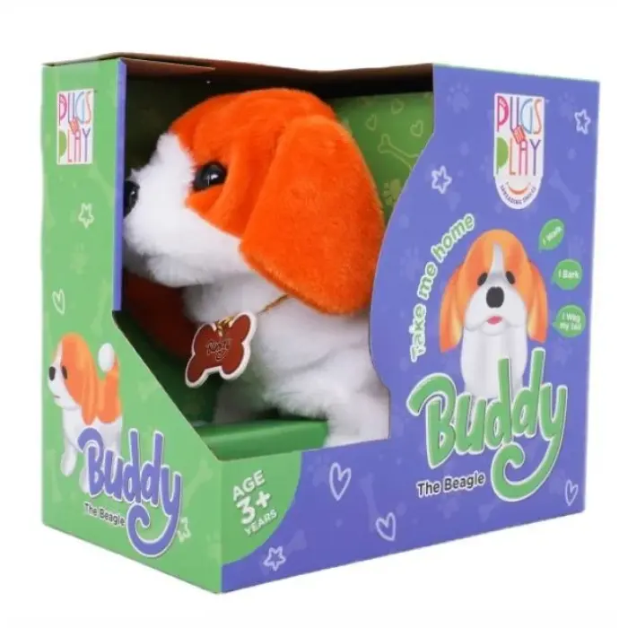 Интерактивная игрушка Pugs at Play "Бигль BUDDY"