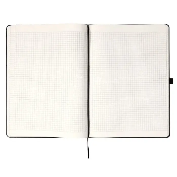 Книга записна Partner Grand, 210*295, 100 арк, кліт, чорна