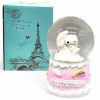 Уцінка. Нічник-снігова куля аніме "Sanrio - Cinnamoroll" 9 см, зайчик на місяці Тріщина