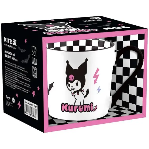 Чашка 400 мл, аніме Куроми (Kuromi)
